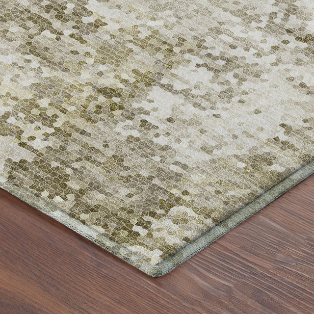 Dalyn Lumara LM5 Khaki Rug corner detail