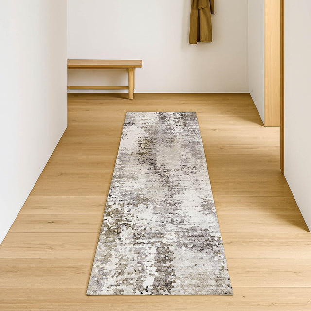 Dalyn Lumara LM5 Putty Rug shown in a room