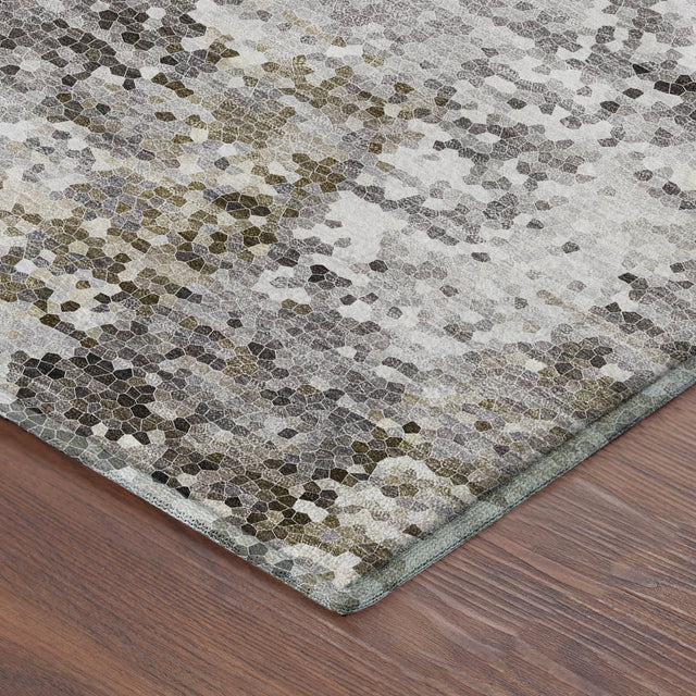 Dalyn Lumara LM5 Putty Rug corner detail
