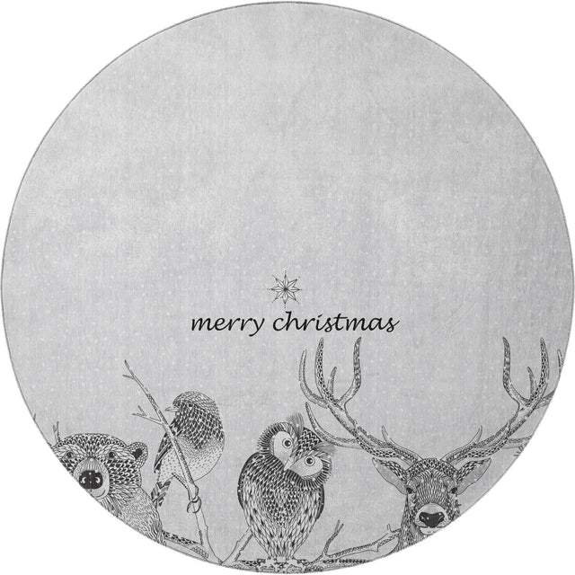 Dalyn Merry & Bright MY10 Flannel Rug round rug