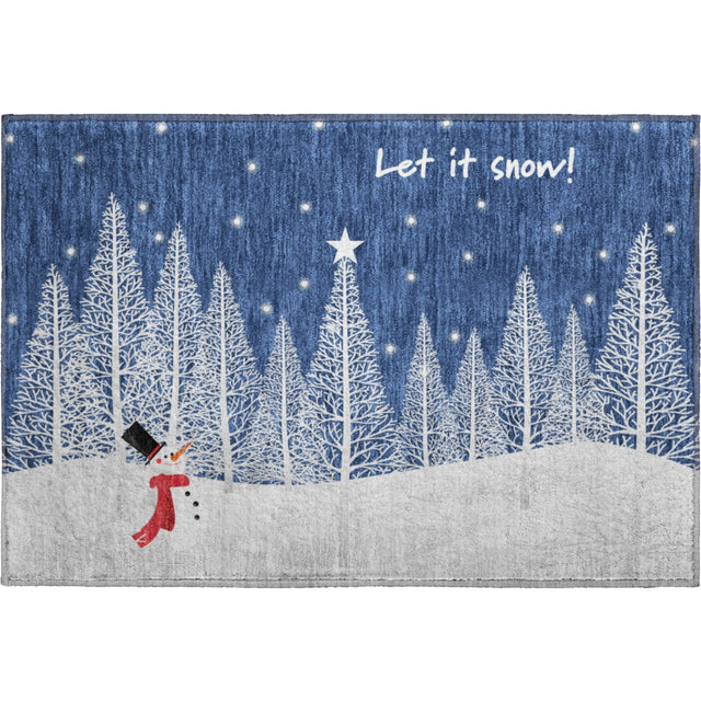 Dalyn Merry & Bright MY12 Navy Rug rectangular rug