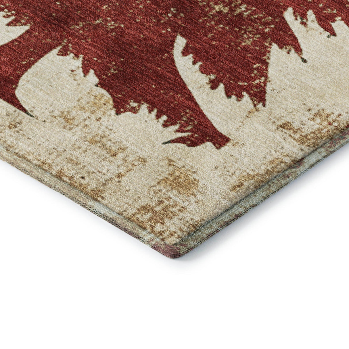 Dalyn Merry & Bright MY17 Ivory Rug corner detail