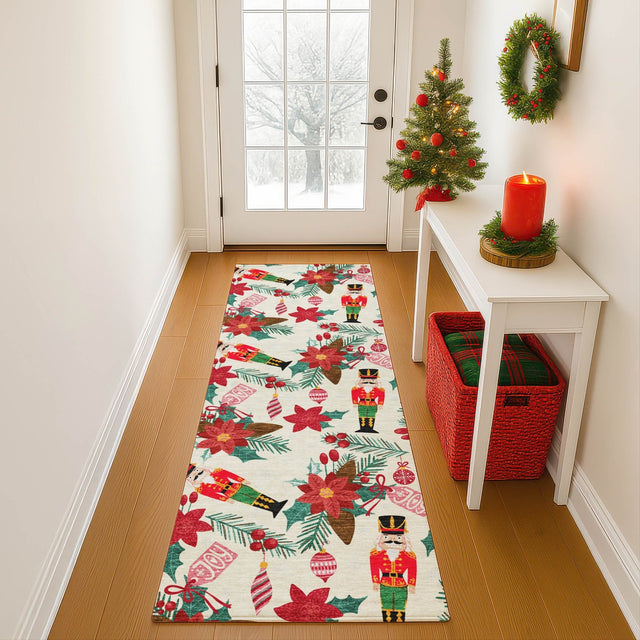 Dalyn Merry & Bright MY19 Ivory Rug shown in a room