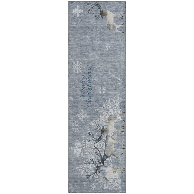 Dalyn Merry & Bright MY2 Gray Rug runner rug