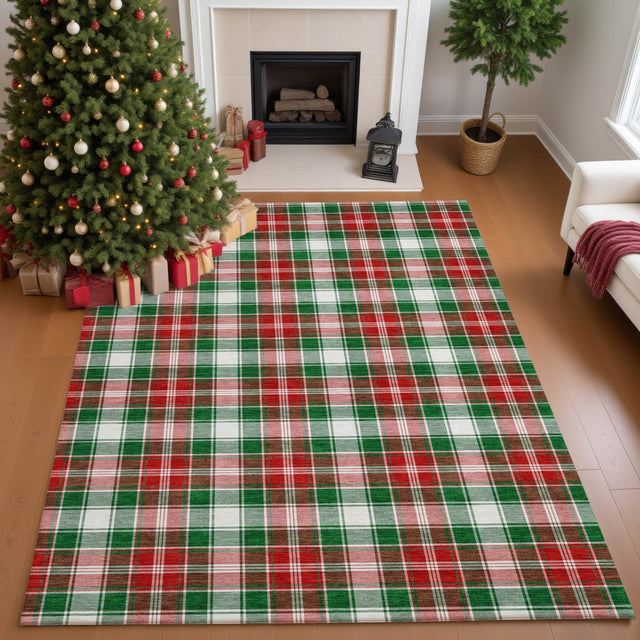 Dalyn Merry & Bright MY20 Emerald Rug shown in a room