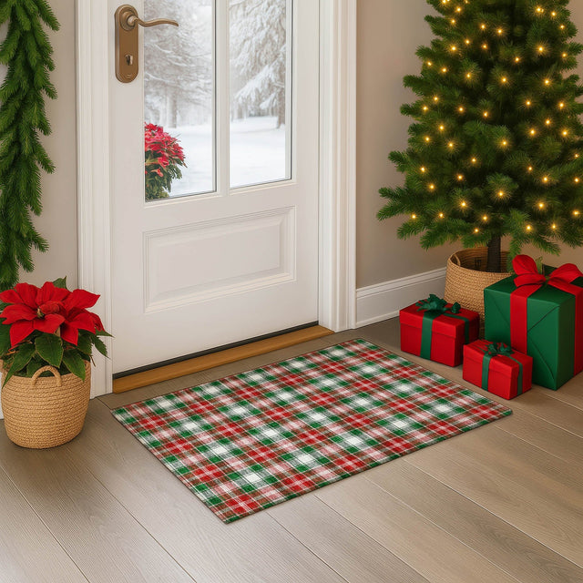 Dalyn Merry & Bright MY20 Emerald Rug shown in a room