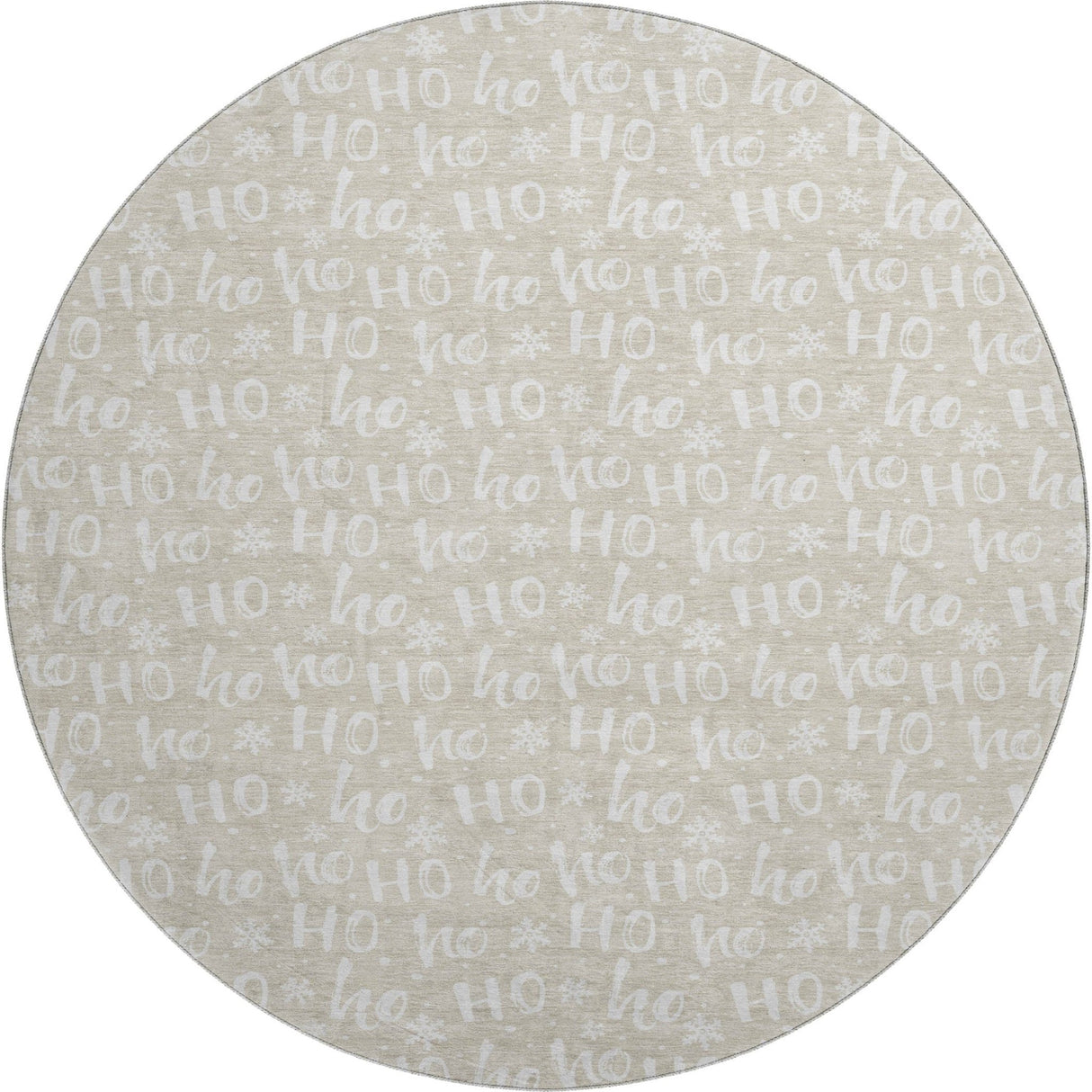 Dalyn Merry & Bright MY22 Beige Rug round rug