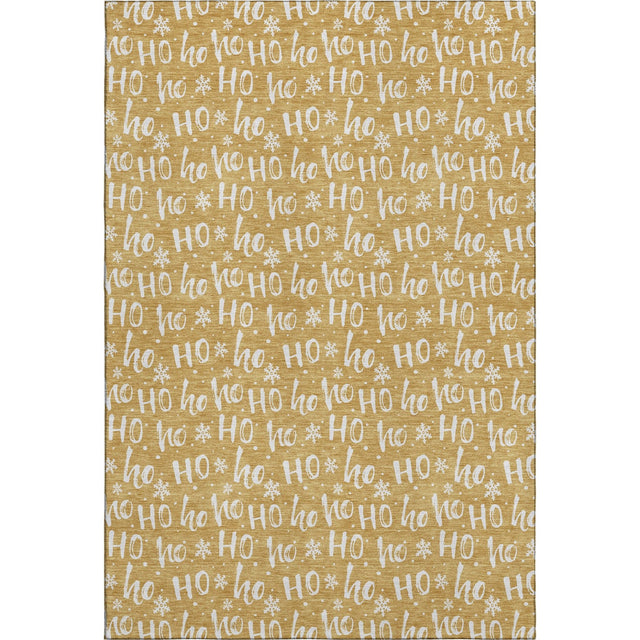 Dalyn Merry & Bright MY22 Gold Rug main image