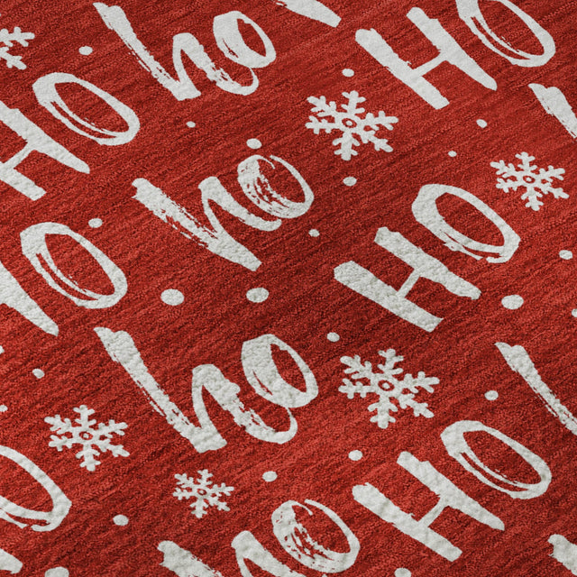 Dalyn Merry & Bright MY22 Red Rug color swatch