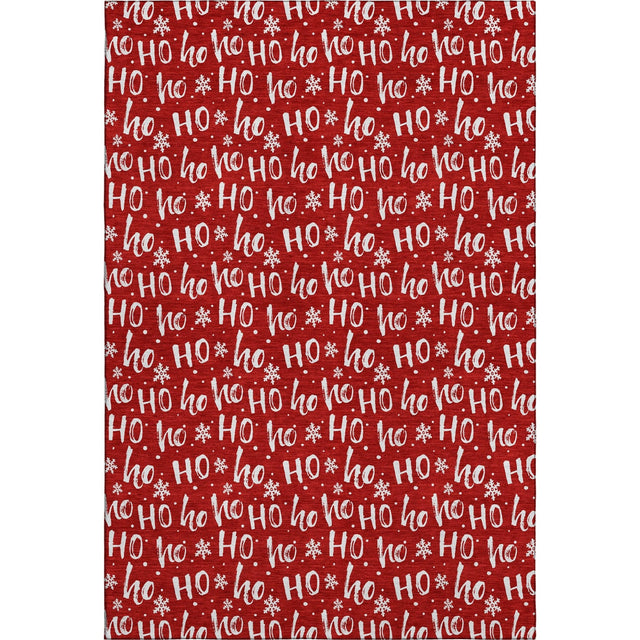 Dalyn Merry & Bright MY22 Red Rug main image