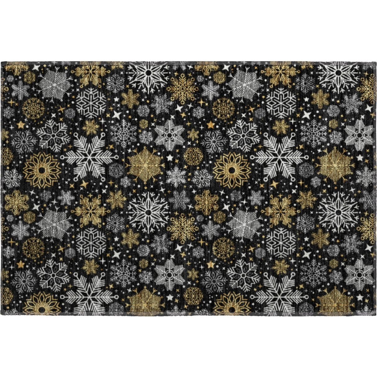 Dalyn Merry & Bright MY25 Black Rug rectangular rug