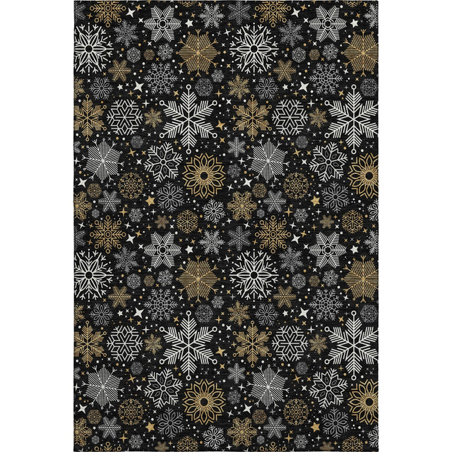 Dalyn Merry & Bright MY25 Black Rug main image