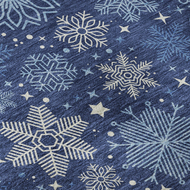 Dalyn Merry & Bright MY25 Navy Rug color swatch