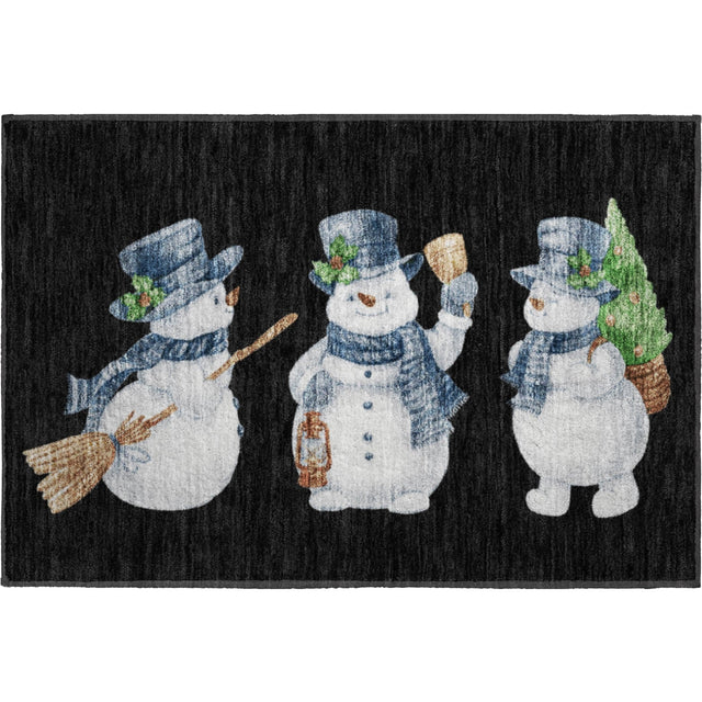 Dalyn Merry & Bright MY28 Black Rug rectangular rug