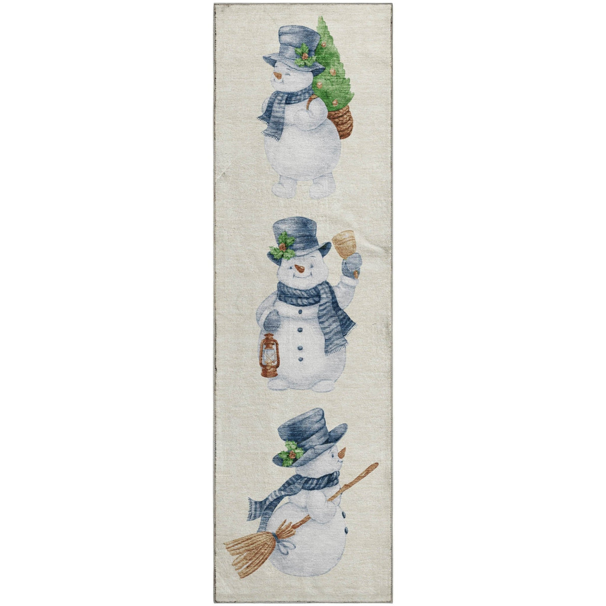 Dalyn Merry & Bright MY28 Ivory Rug runner rug