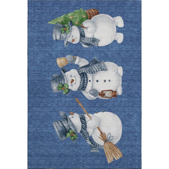 Dalyn Merry & Bright MY28 Navy Rug main image