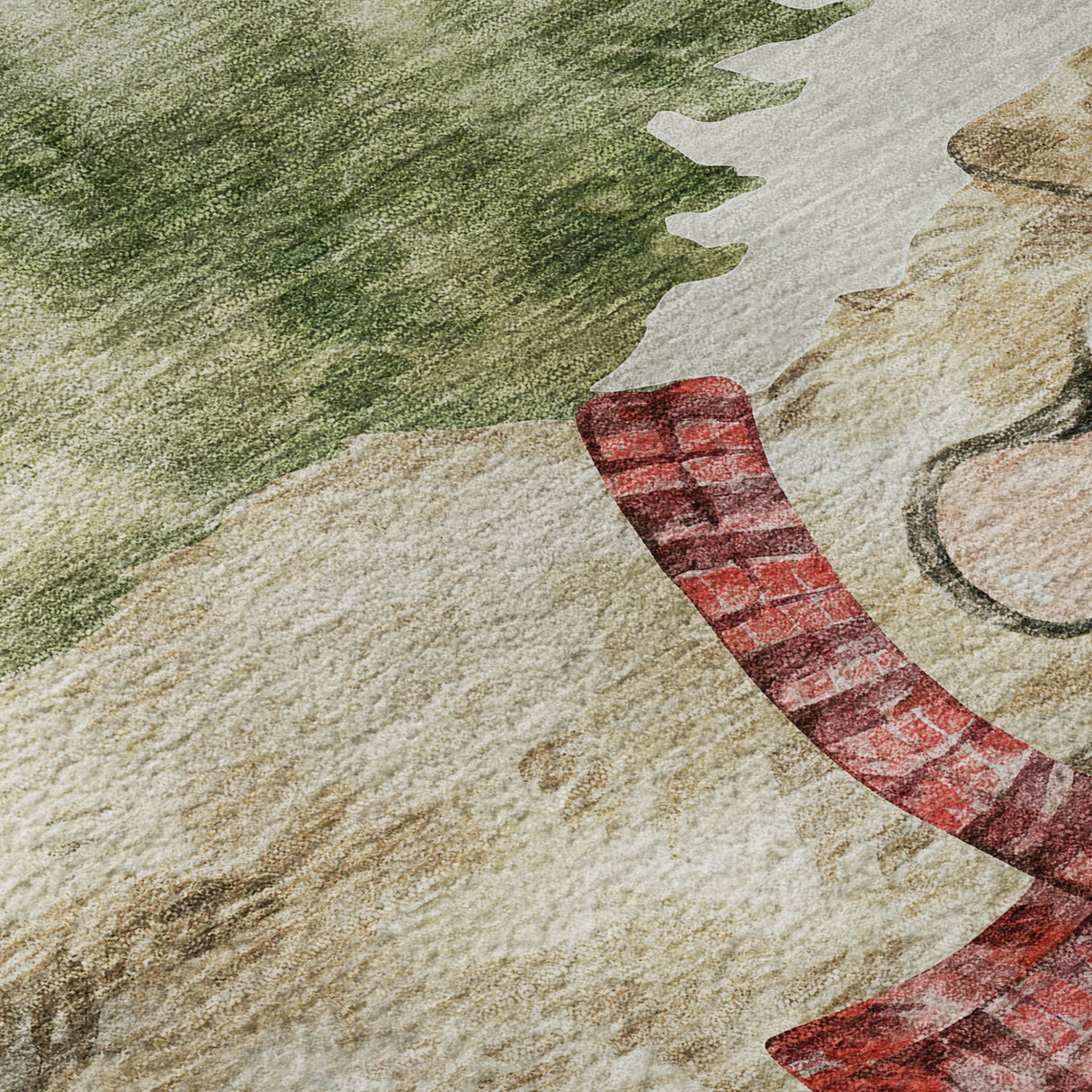 Dalyn Merry & Bright MY8 Beige Rug color swatch