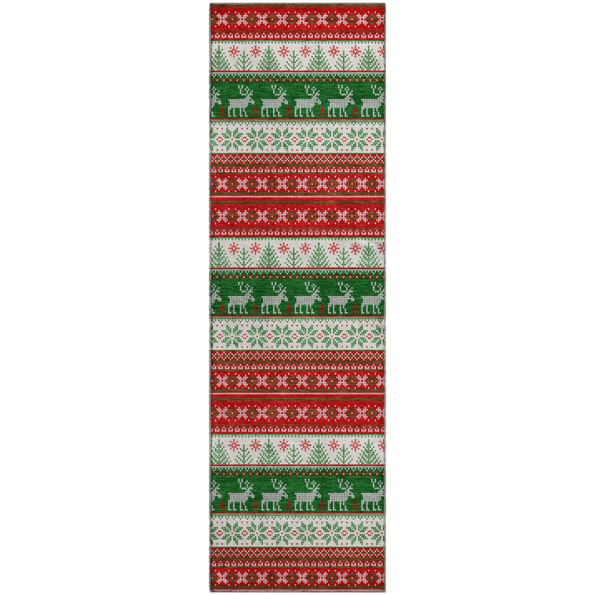 Dalyn Merry & Bright MY9 Red Rug runner rug