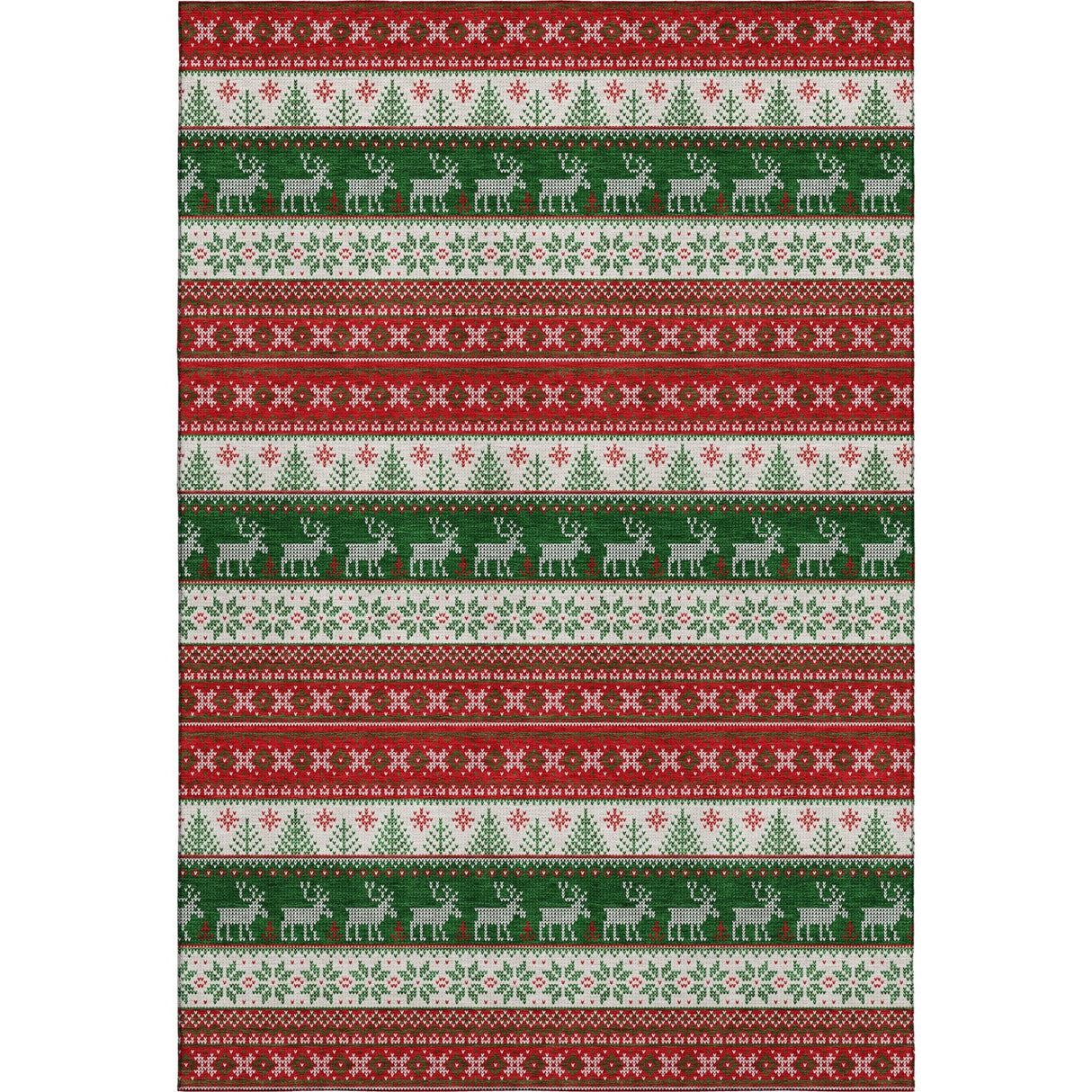 Dalyn Merry & Bright MY9 Red Rug main image