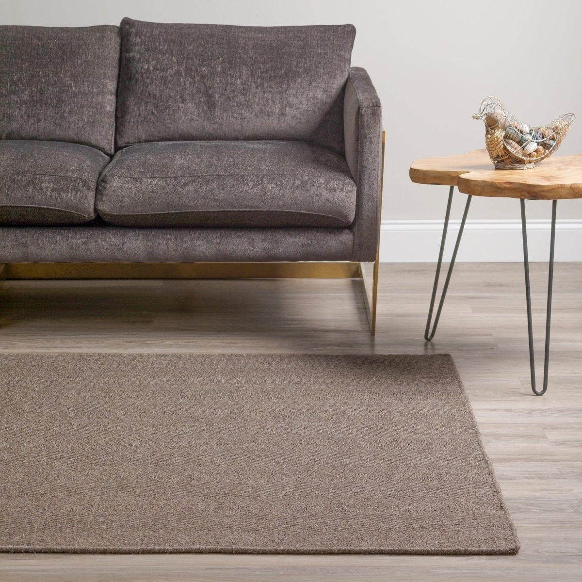 Dalyn Monaco Sisal Mc200 Charcoal Rug.
