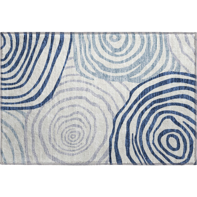 Dalyn Neo NO10 Blue Rug rectangular rug