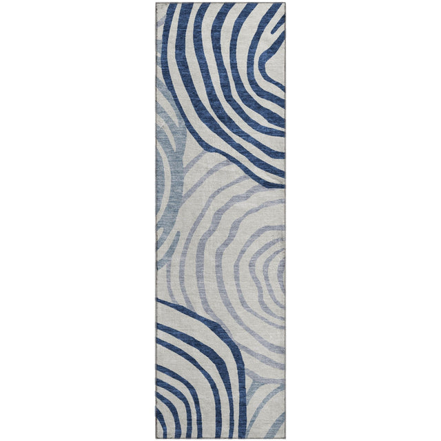 Dalyn Neo NO10 Blue Rug runner rug