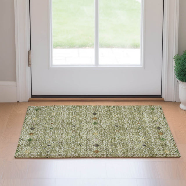 Dalyn Neo NO12 Sage Rug shown in a room
