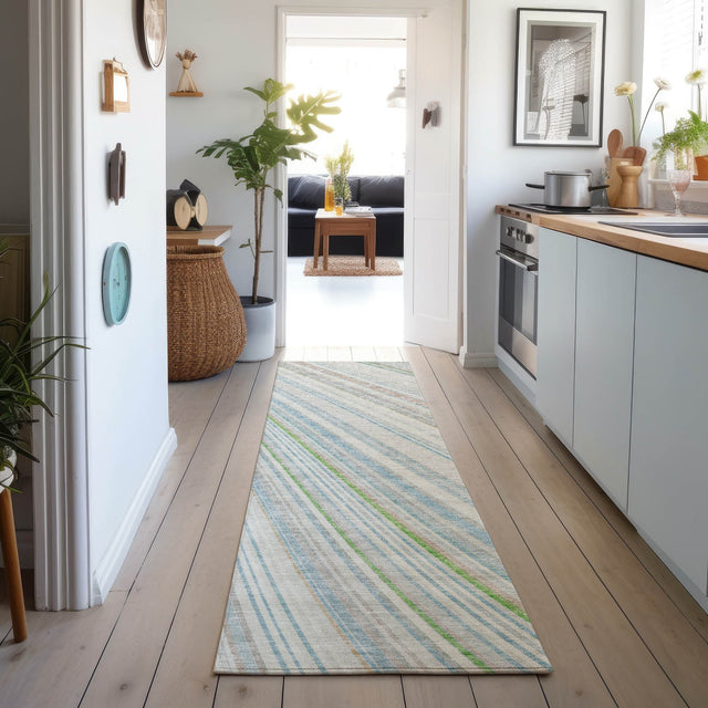 Dalyn Neo NO14 Ivory Rug shown in a room