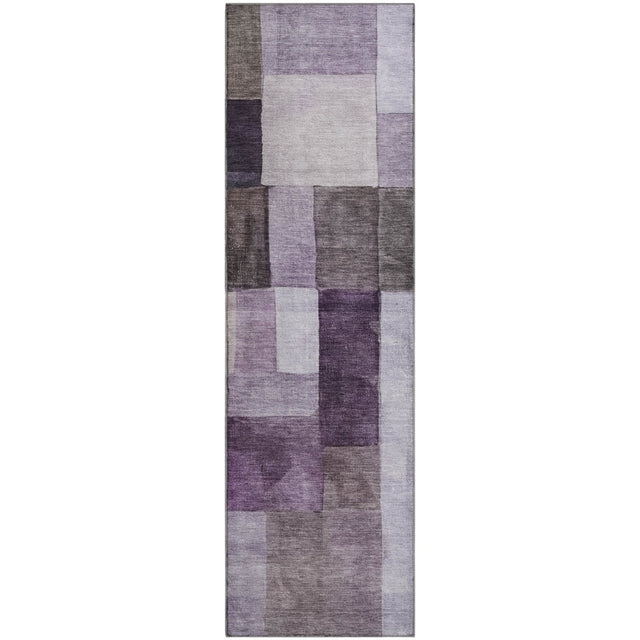 Dalyn Neo NO15 Eggplant Rug runner rug