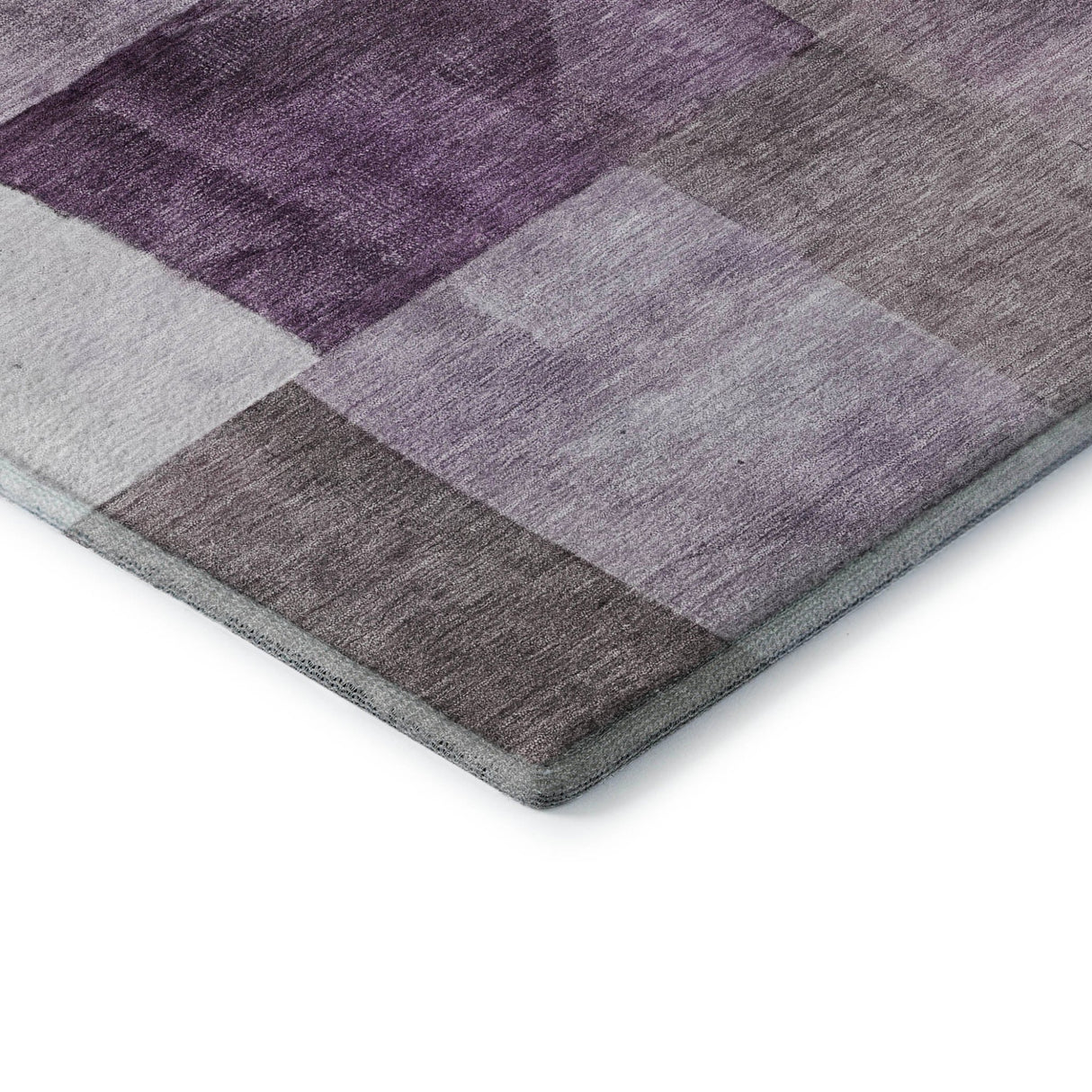 Dalyn Neo NO15 Eggplant Rug corner detail