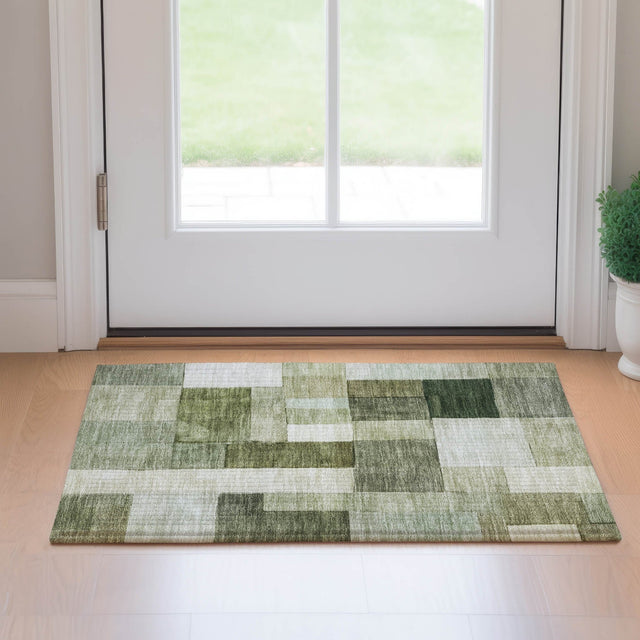 Dalyn Neo NO15 Sage Rug shown in a room
