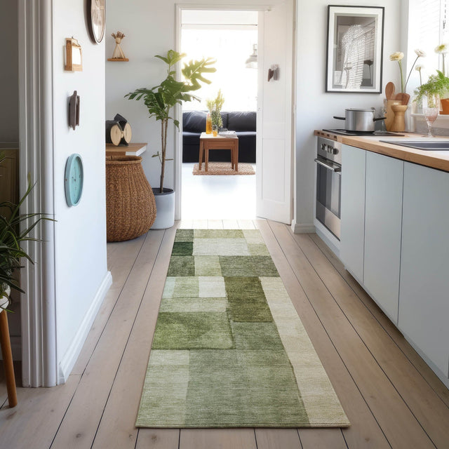 Dalyn Neo NO15 Sage Rug shown in a room