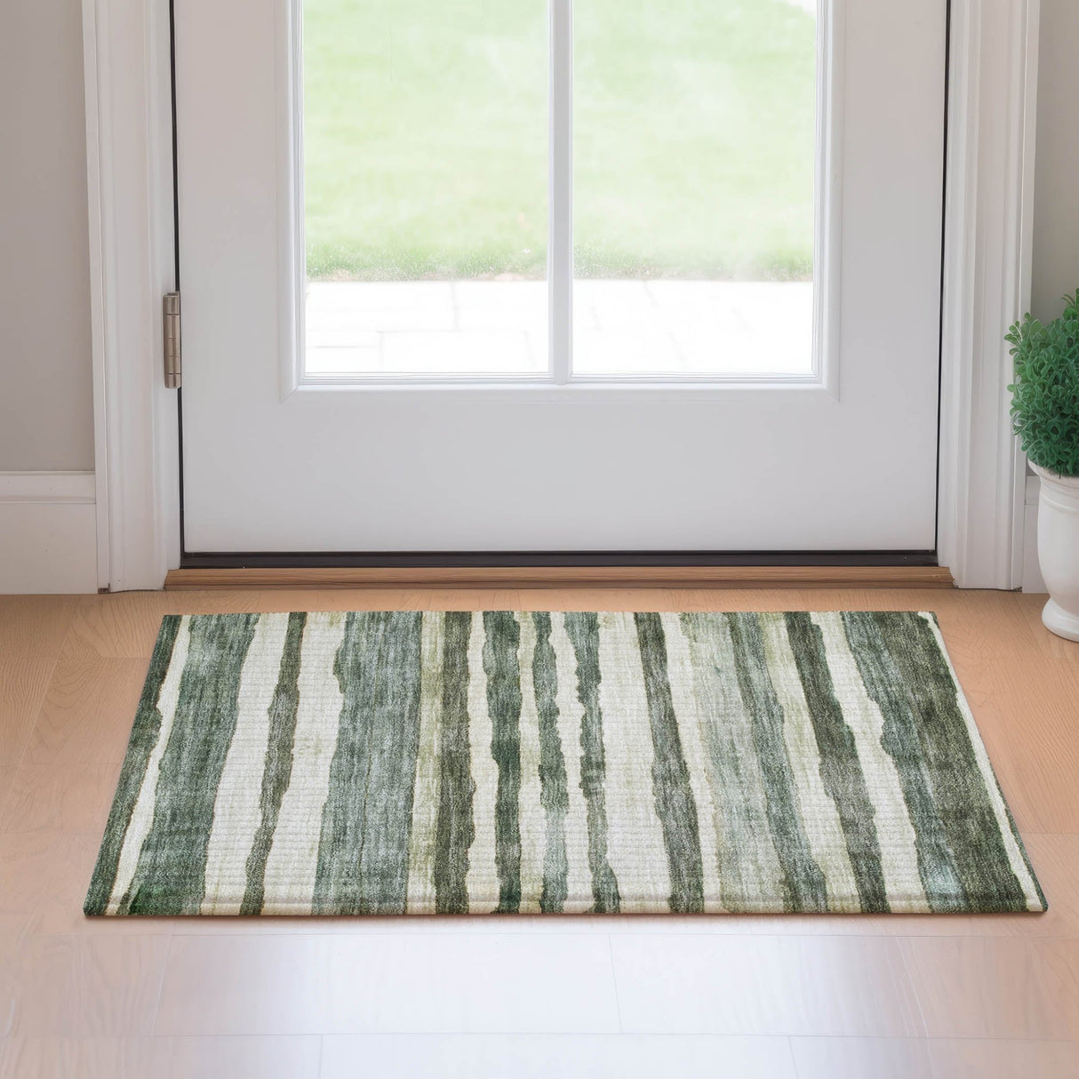 Dalyn Neo NO16 Sage Rug shown in a room