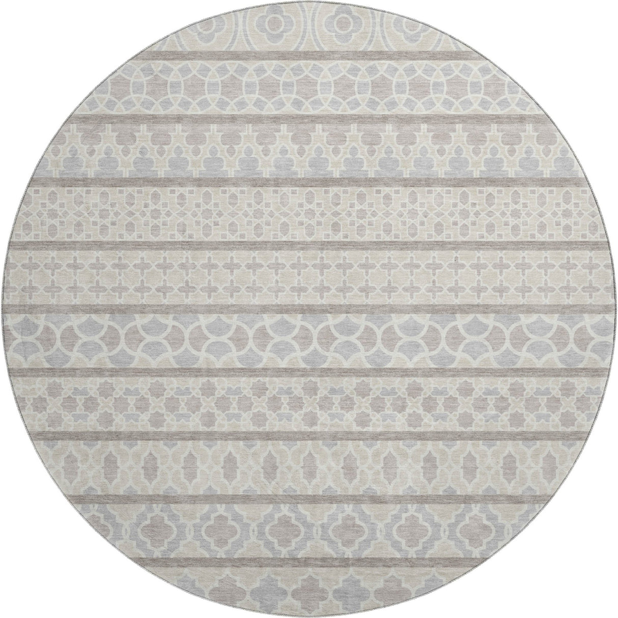 Dalyn Neo NO5 Ivory Rug round rug
