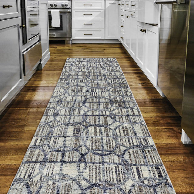 Dalyn Neola NA12 Machine Made Transitional Blue Rug