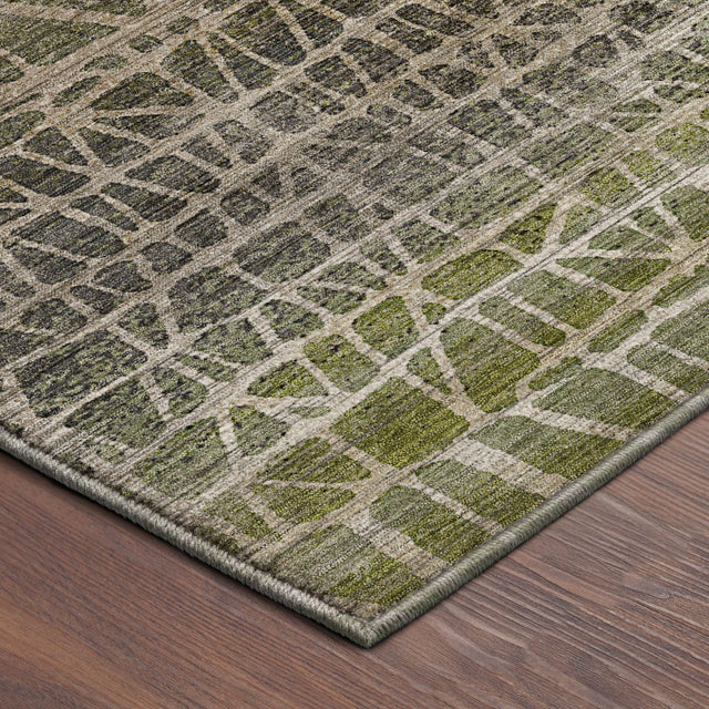 Dalyn Nexus NX1 Fern Rug corner detail