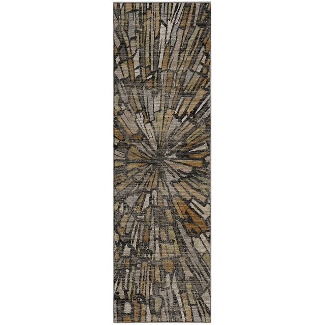Dalyn Nexus NX3 Black Rug runner rug