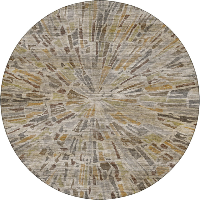 Dalyn Nexus NX3 Ivory Rug round rug