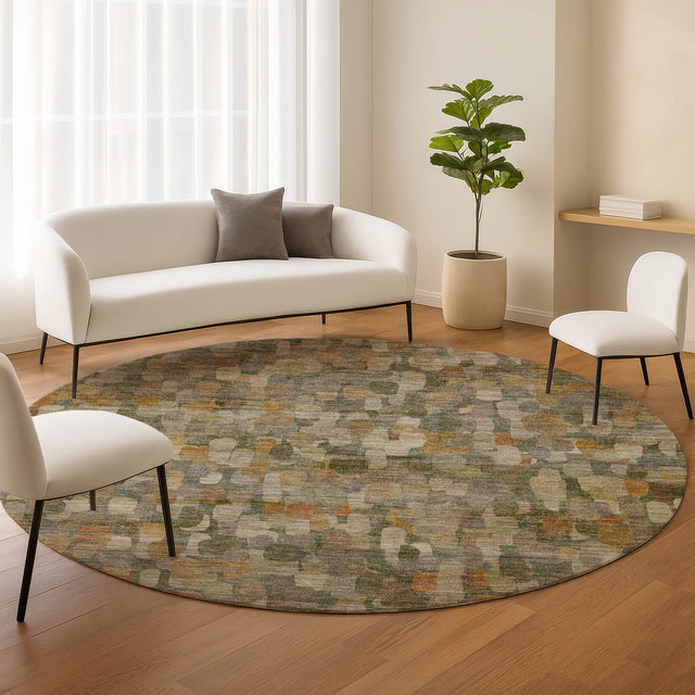Dalyn Nexus NX4 Basil Rug shown in a room