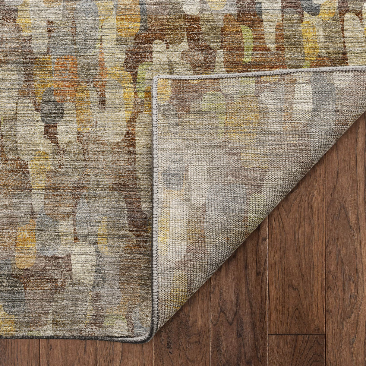 Dalyn Nexus NX4 Chocolate Rug backing detail
