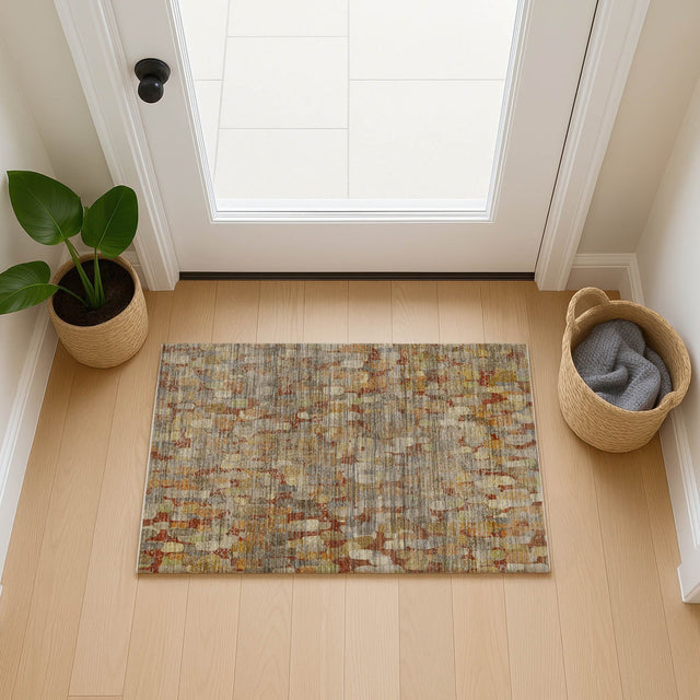 Dalyn Nexus NX4 Paprika Rug shown in a room