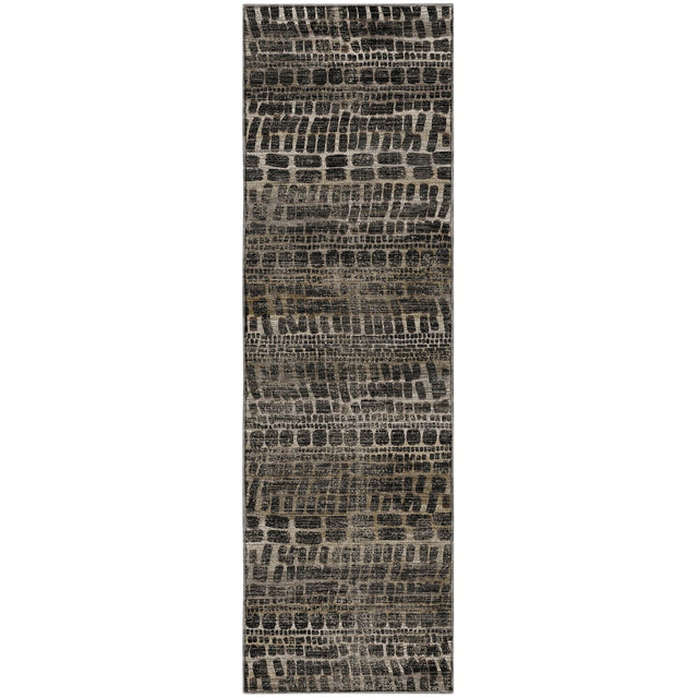 Dalyn Nexus NX5 Black Rug runner rug