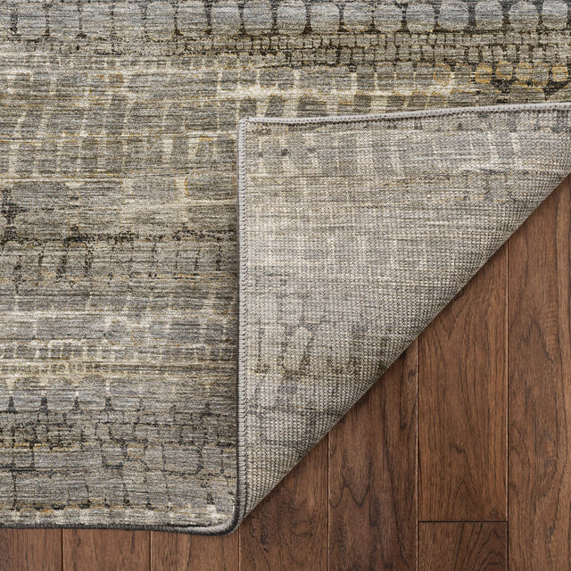 Dalyn Nexus NX5 Gray Rug backing detail