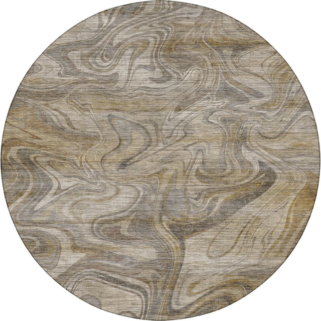 Dalyn Nexus NX6 Ivory Rug round rug