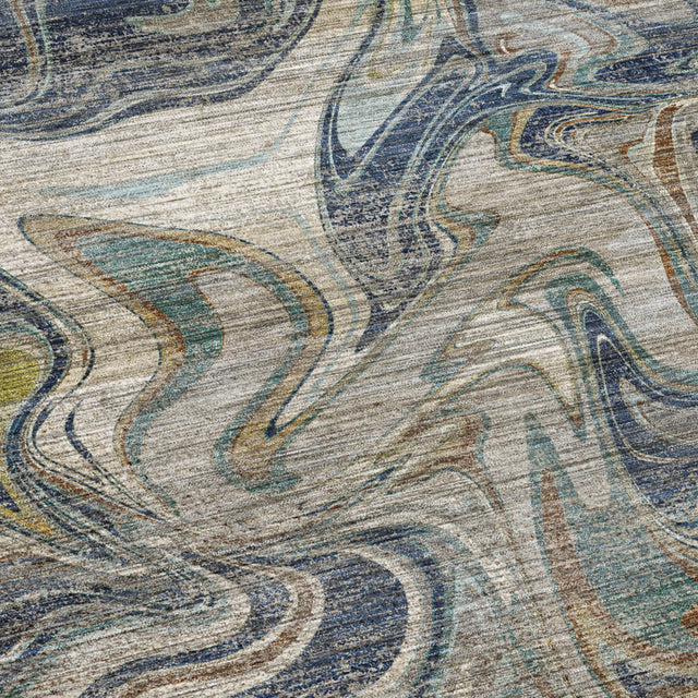 Dalyn Nexus NX6 Navy Rug color swatch