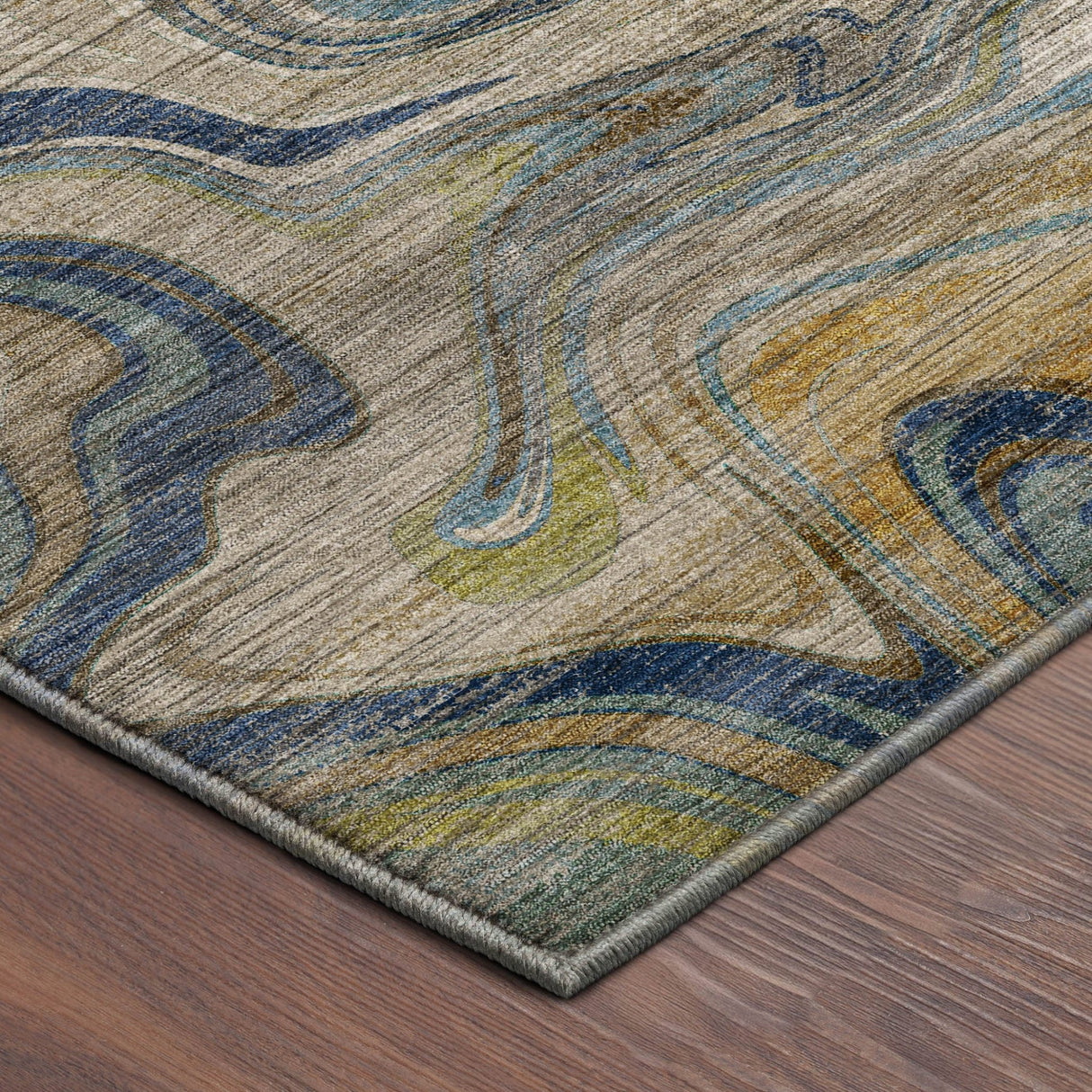 Dalyn Nexus NX6 Putty Rug corner detail