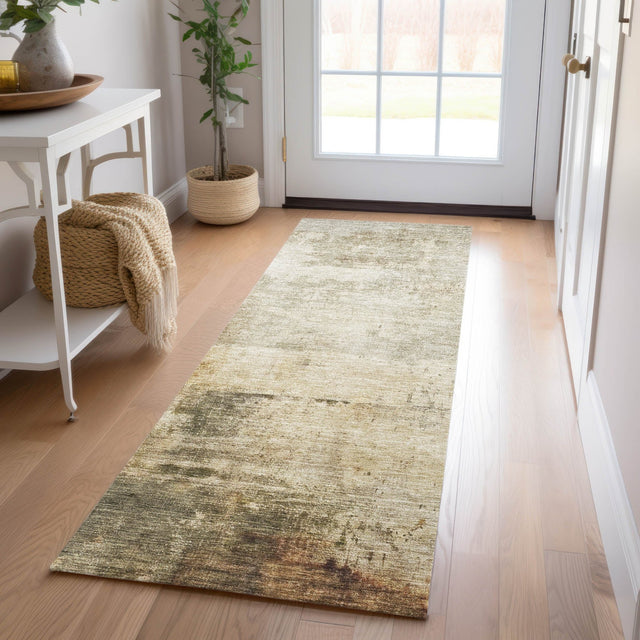 Dalyn Nouveau NV1 Linen Rug shown in a room
