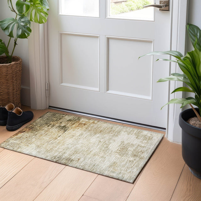 Dalyn Nouveau NV1 Linen Rug shown in a room