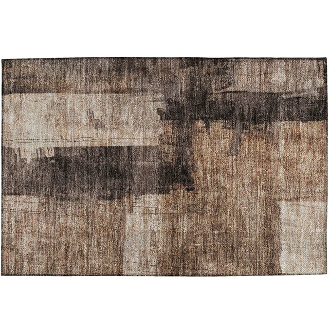 Dalyn Nouveau NV10 Brown Rug rectangular rug