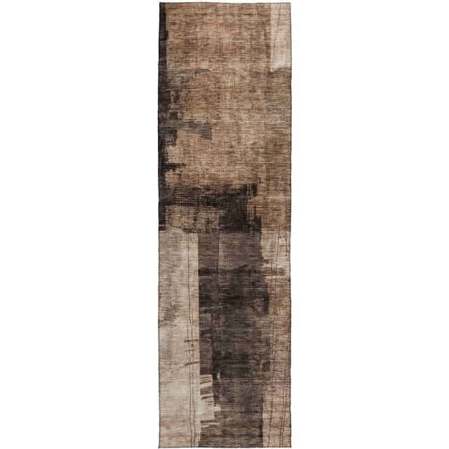 Dalyn Nouveau NV10 Brown Rug runner rug
